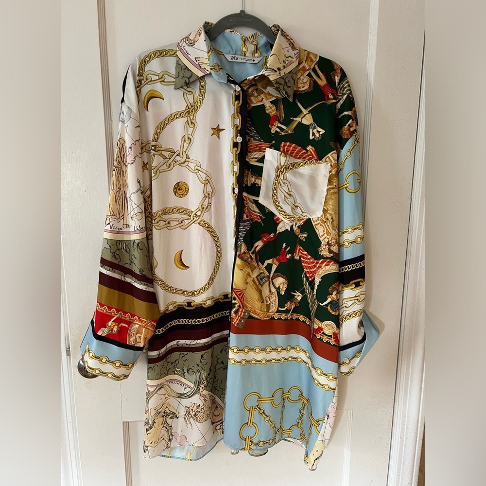 ZARA print dress